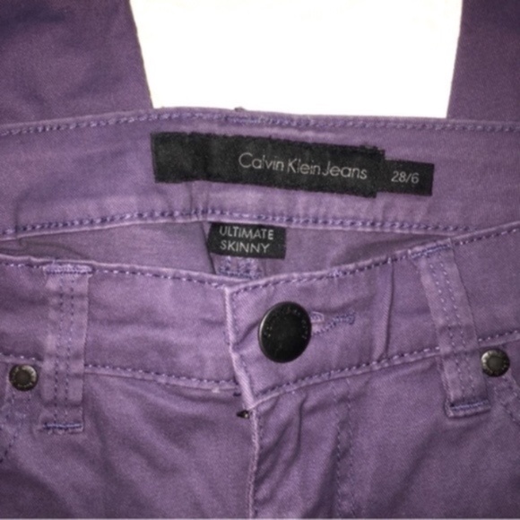 Calvin Klein Ultimate Skinny Jeans Lavender - Picture 3 of 4